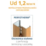 Drzwi Gerda TT OPTIMA 50 + OPCJE DODATKOWE - 8% Vat z montażem
