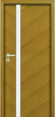 Drzwi wewnętrzne POL-SKONE ESPINA W01 szyba biały mat
